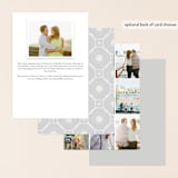 "Sunshine Of Your Love" - Save the Dates in Pearl by Meagan Christensen - Back of Card