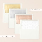 "Sunshine Of Your Love" - Save the Dates in Pearl by Meagan Christensen - Slip-In Envelope Liners