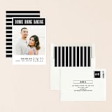 "Triple D" - Save the Dates in Noir by Nicolette Myslinski - Assembled