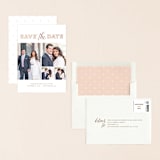 "Can't Just Pick One" - Save the Dates in Rose by Tanya Lee of Frooted Design - Assembled