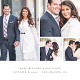 "Can't Just Pick One" - Save the Dates in Rose by Tanya Lee of Frooted Design - Close-Up