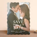 "XOXO" - Save the Dates in Snow by Carolyn MacLaren - Front