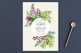 "Wedding Watercolors" - Save the Dates in Almond by Alexandra Dzh - Front