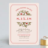 "Harvest Floral" - Save the Dates in Blush by Kerry Doyle - Front