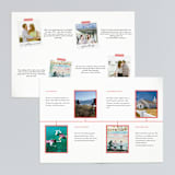 "Harvest Floral" - Save the Dates in Blush by Kerry Doyle - Interior Options