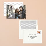 "Casual Calligraphy" - Save the Dates in Ivory by Melissa Egan of Pistols - Assembled
