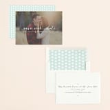 "Meet in the Middle" - Save the Dates in Sky by Lauren Chism - Assembled
