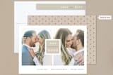 "Frame Up" - Save the Dates in Khaki by Stacey Meacham - Assembled