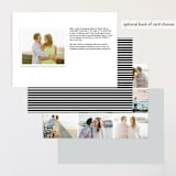 "Forever" - Save the Dates in Snow by Kimberly FitzSimons - Back of Card