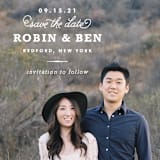 "Timeless" - Save the Dates in Cloud by Oscar and Emma - Karly Depew - Close-Up