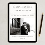 "Retro Hawaii" - Save the Dates in Teal by Nam Bourassa - FREE Wedding Website