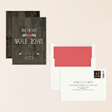 "In the Park" - Save the Dates in Rose by Amanda Larsen Design - Assembled
