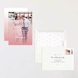 "Dolce" - Save the Dates in Rose by Keen Peachy - Assembled