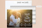 "Our Timeline" - Save the Dates in Wedding Dress by Andi Pahl - Assembled