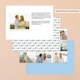 "Write It In Ink" - Save the Dates in Sky by Ann Gardner - Back of Card