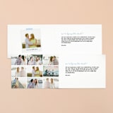 "Write It In Ink" - Save the Dates in Sky by Ann Gardner - Interior Options