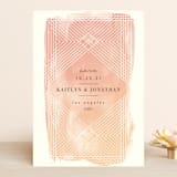"Masked Wash" - Save the Dates in Passion Fruit by Rebecca Bowen - Front