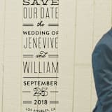 "Editor" - Save the Dates in Noir by Maddy Hague - Close-Up