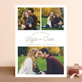 "Ever After" - Save the Dates in Mocha by Shirley Lin Schneider - Front