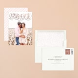 "Flourishing Love" - Save the Dates in Rose by Laura Hankins - Assembled