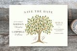 "Arbor" - Save the Dates in Amber by Griffinbell Paper Co. - Front