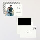 "Airmail" - Save the Dates in Ivory by Annie Clark - Assembled