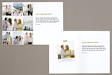 "New Adventures" - Save the Dates in Gold by Oscar and Emma - Karly Depew - Interior Options