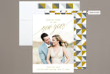 "New Adventures" - Save the Dates in Gold by Oscar and Emma - Karly Depew - Assembled