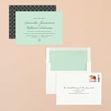 "Notable" - Save the Dates in Mint by Olivia Raufman - Assembled