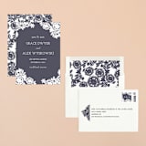 "Lace and Kraft" - Save the Dates in Midnight by Katharine Watson - Assembled