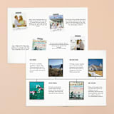 "Ombre" - Save the Dates in Indigo by Dean Street - Interior Options