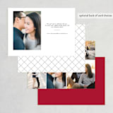 "Love Connection" - Save the Dates in Hot by Kim Dietrich Elam - Back of Card