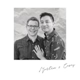 "Written Reminder" - Save the Dates in Tuxedo by Katy Shen - Close-Up