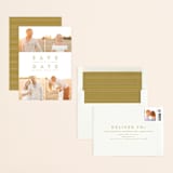 "Golden Love" - Save the Dates in Golden by Brianne Larsen - Assembled