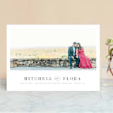 "Simply Stated" - Save the Dates in Charocal by Roxy Cervantes - Front