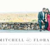 "Simply Stated" - Save the Dates in Charocal by Roxy Cervantes - Close-Up