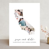 "California Love Location" - Save the Dates in Wedding Dress by Heather Buchma - Front