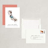 "California Love Location" - Save the Dates in Wedding Dress by Heather Buchma - Assembled