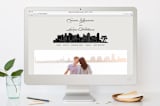 "Big City - San Diego" - Save the Dates in Light Taupe by Hooray Creative - FREE Wedding Website