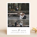 "Triptych Love" - Save the Dates in Silk by Becca Thongkham - Front