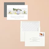 "Oh So Dreamy" - Save the Dates in Charcoal Grey by Shirley Lin Schneider - Assembled