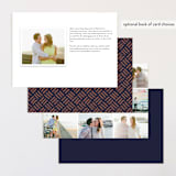 "Golden Rockies" - Save the Dates in Sapphire by Rebecca Bowen - Back of Card