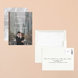 "It's Happening" - Save the Dates in Snow by Anna Elder - Assembled