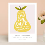 "The Perfect Pair" - Save the Dates in Blush by Haley McCoy - Front