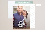 "Can't Hardly Wait" - Save the Dates in Ivory by Tanya Lee of Frooted Design - Assembled