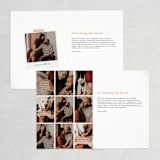 "Single Swath" - Save the Dates in Blush by Angela Marzuki - Interior Options