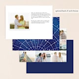 "Written in the Stars" - Save the Dates in Moonlight by Liz Conley - Back of Card