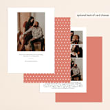 "Ohio Love Location" - Save the Dates in Wedding Dress by Heather Buchma - Back of Card