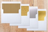"Skyline - Seattle" - Save the Dates in Gold Coast by Abby Munn - Slip-In Envelope Liners