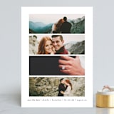 "Special Snapshots" - Save the Dates in Charcoal by Bethan - Front